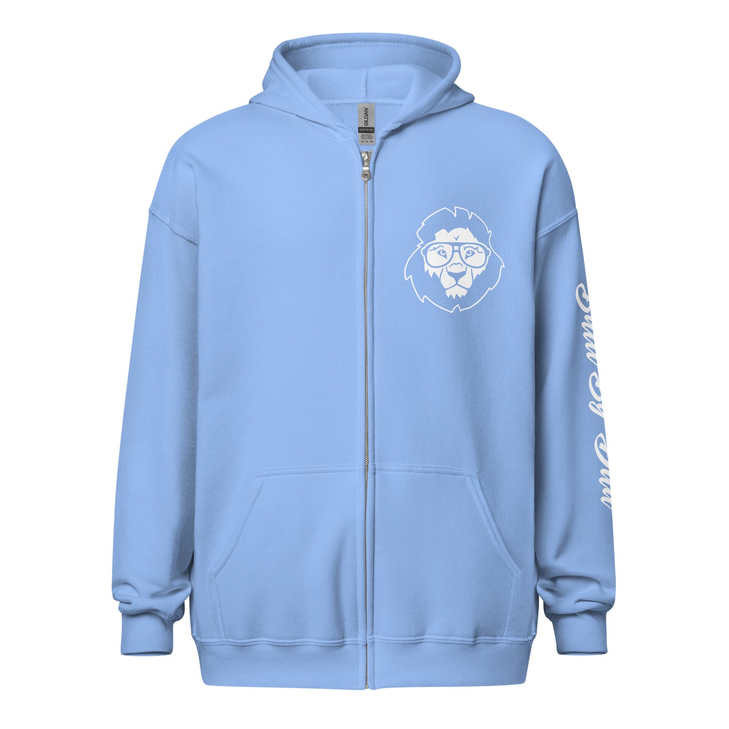 Men's heavy blend zip hoodie BBD Lion