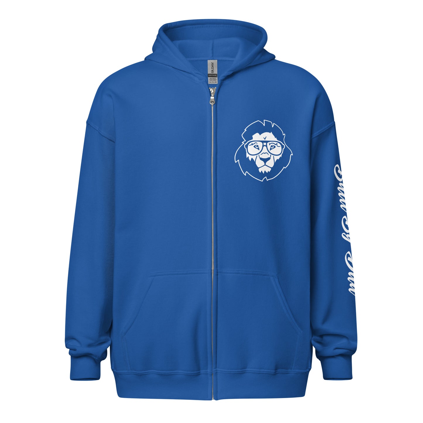 Men's heavy blend zip hoodie BBD Lion