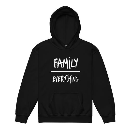 Youth heavy blend hoodie Family over Everything BBD